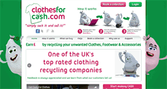 Desktop Screenshot of clothesforcash.com